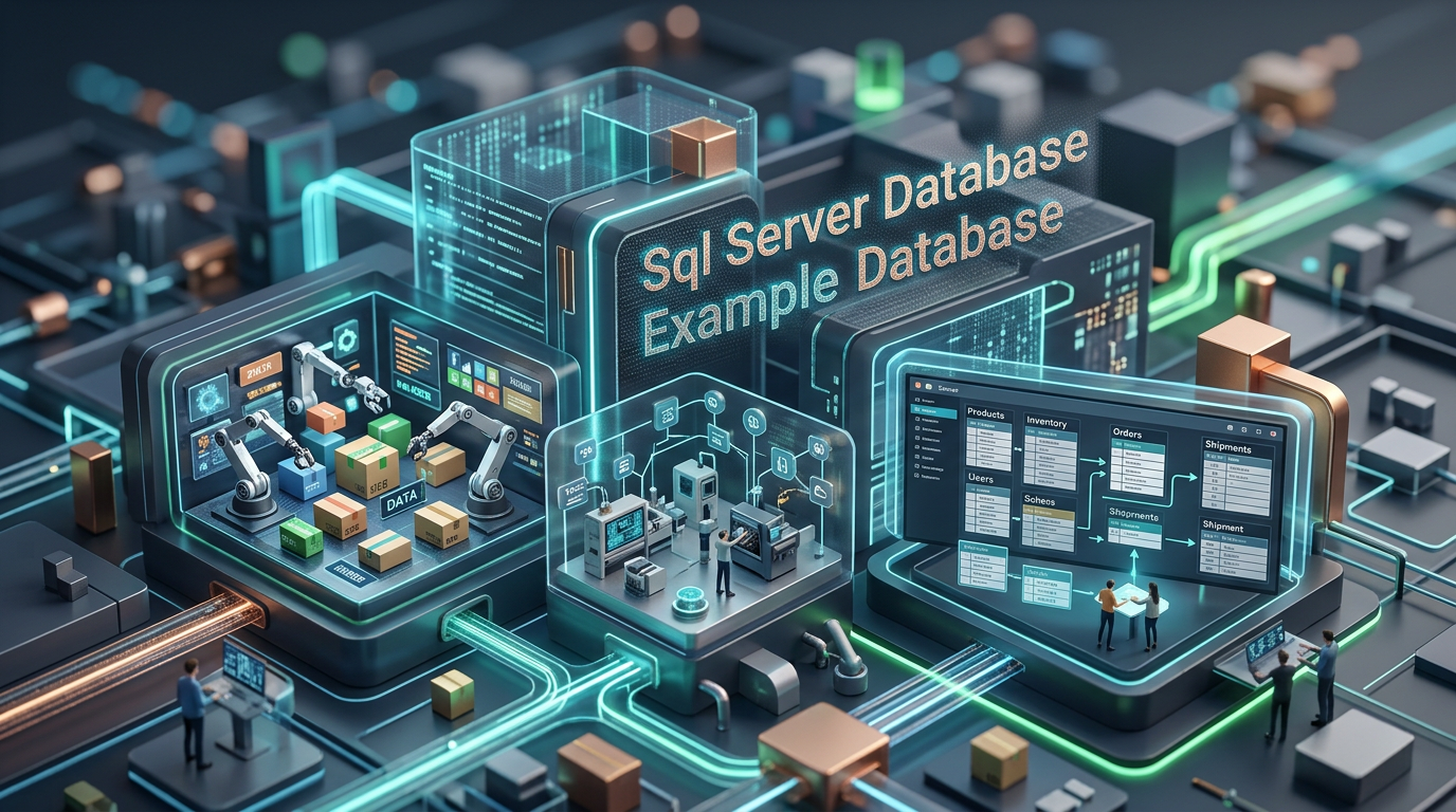 Sql Server Database Example Database Structure and Schema