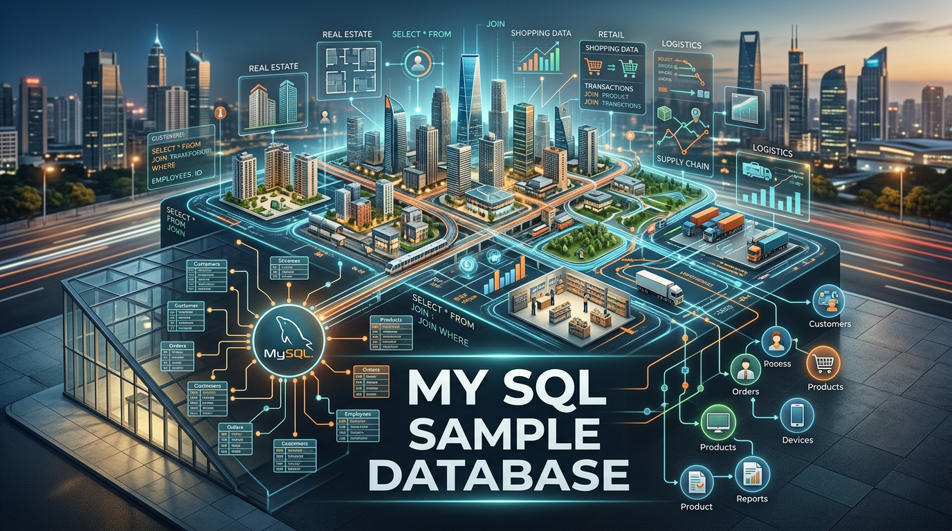 My Sql Sample Database Structure and Schema Diagram