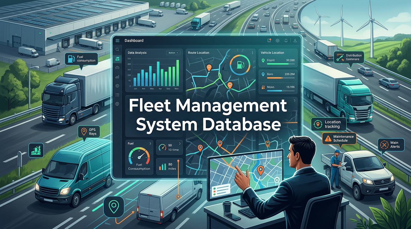 Fleet Management System Database Structure and Schema