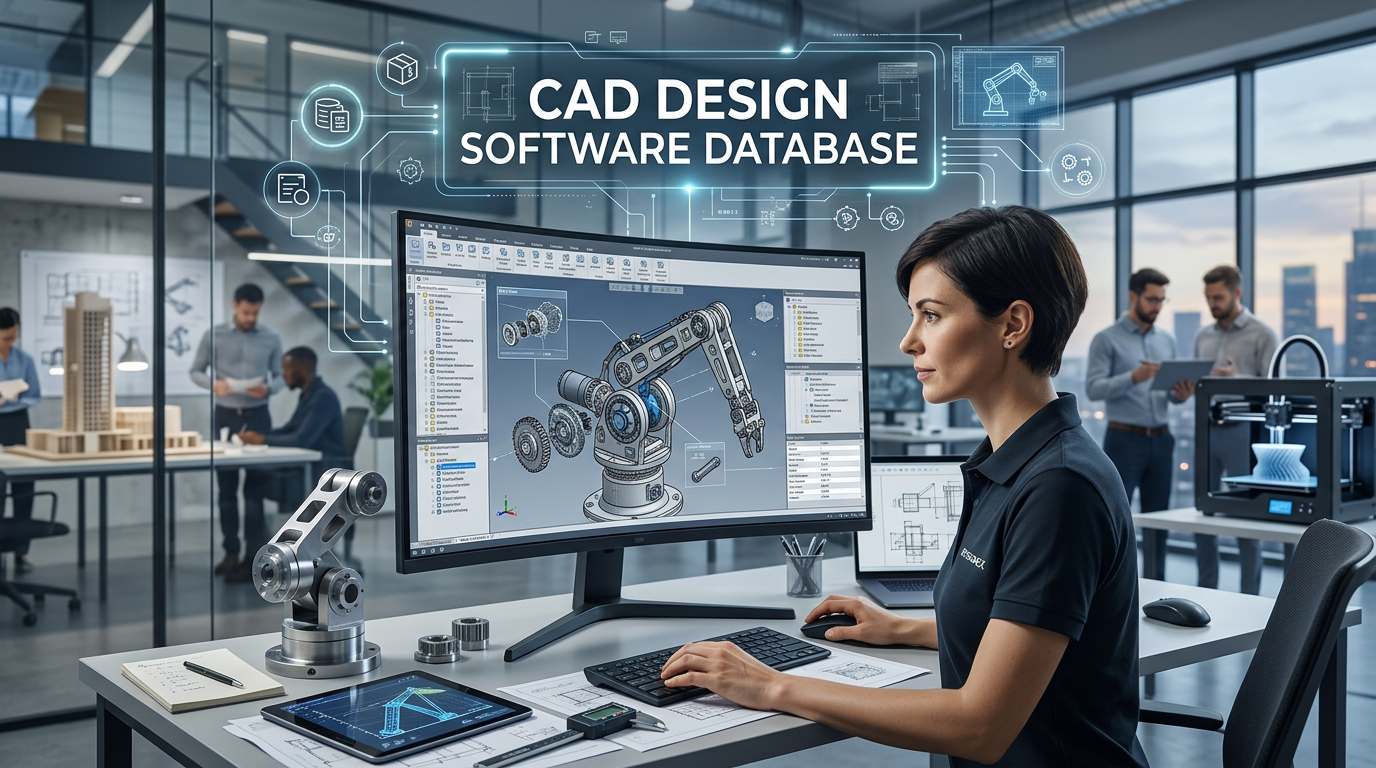 Cad Design Software Database Structure and Schema