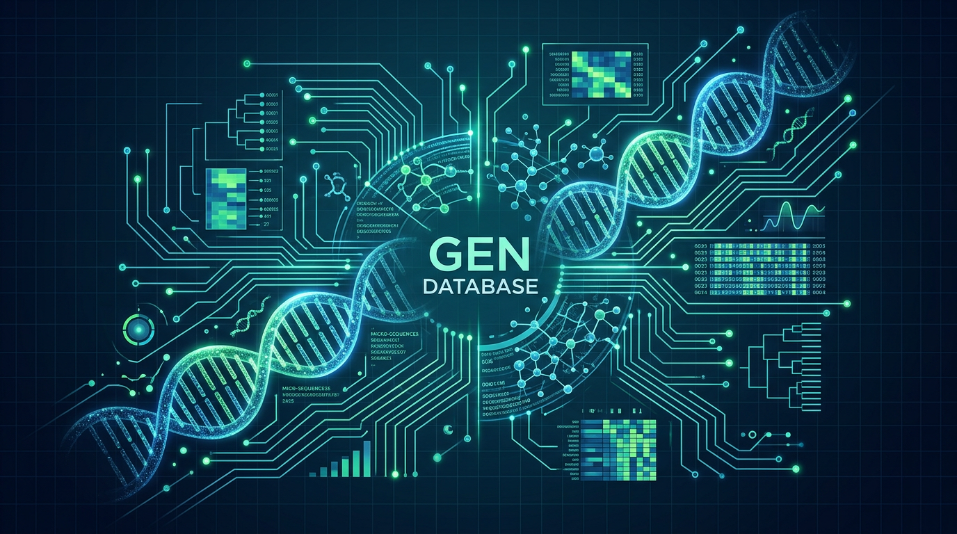 Gen Database Structure and Schema Diagram